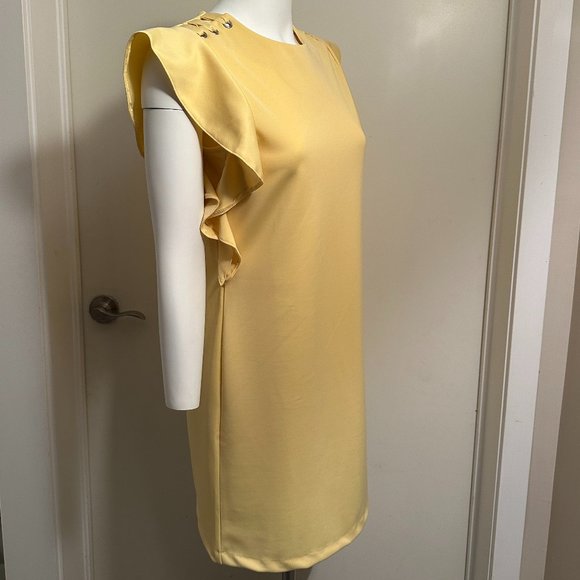 New! Yellow ABS Collection dress - Picture 5 of 6